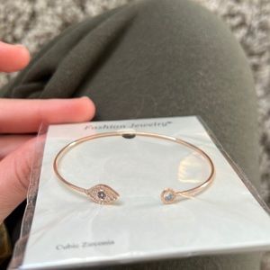 Rose Gold Evil Eye 🧿 Bangle